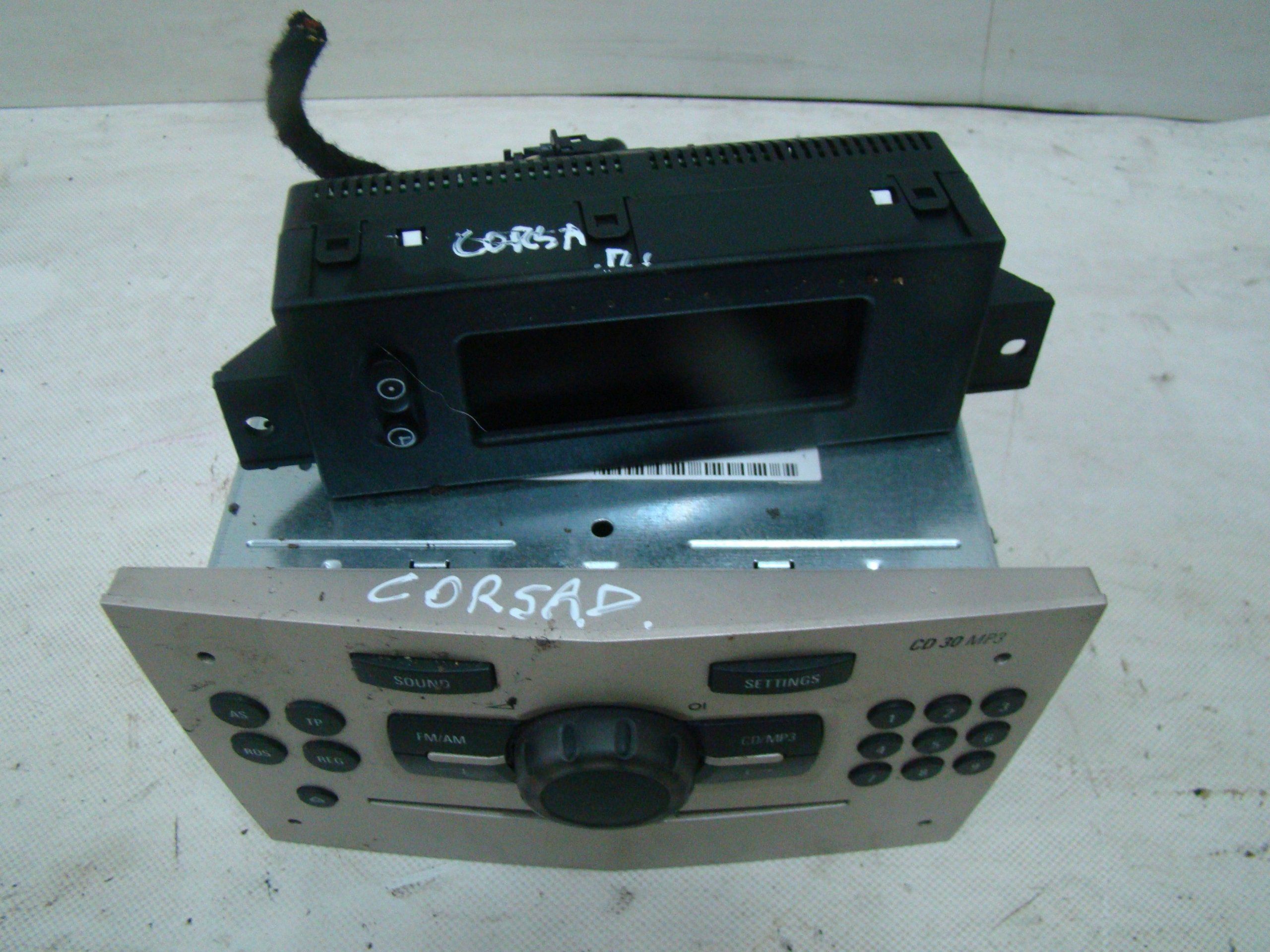 CORSA D RADIO CD30 MP3 WYSWIETLACZ 13289920
